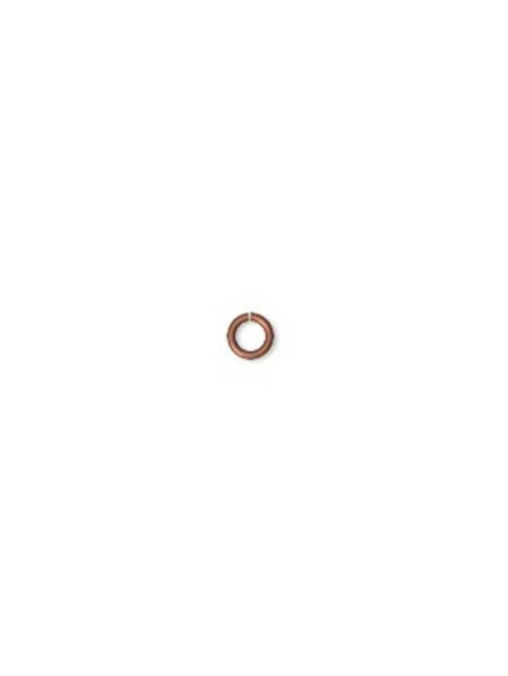 100 Antiqued Copper Plt Brass 4mm 22GA Open Jumprings Jewelry Findings Wholesale